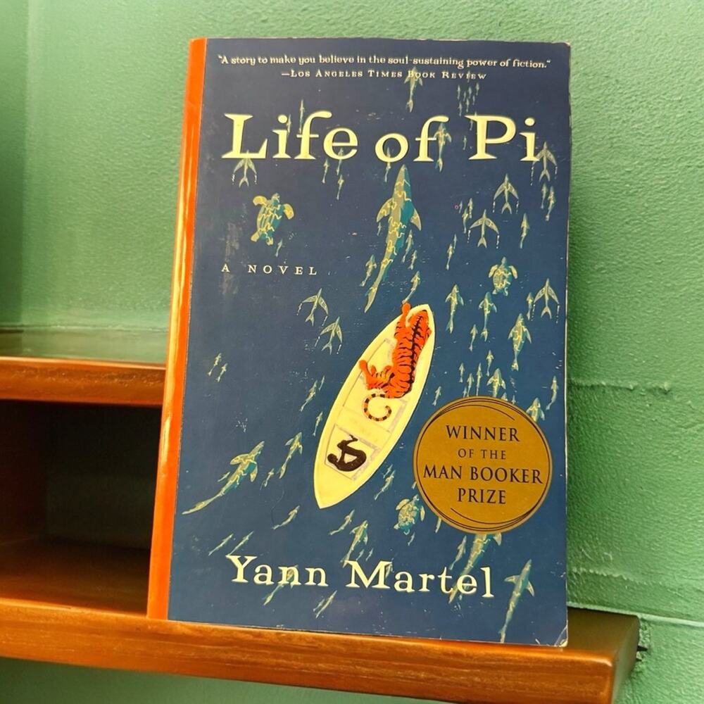 LIFE of Pi 👁️ First U.S. Edition . 📣 Yann Martel . Winner of Man Booker Prize